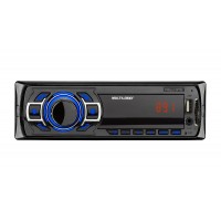 Radio MP3 Player Multilaser New One P3318 1 Din USB SD AUX FM