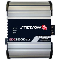 1 Canal 3000W RMS 2 Ohms EX3000 EQ Módulo Amplificador Stetsom Export Line